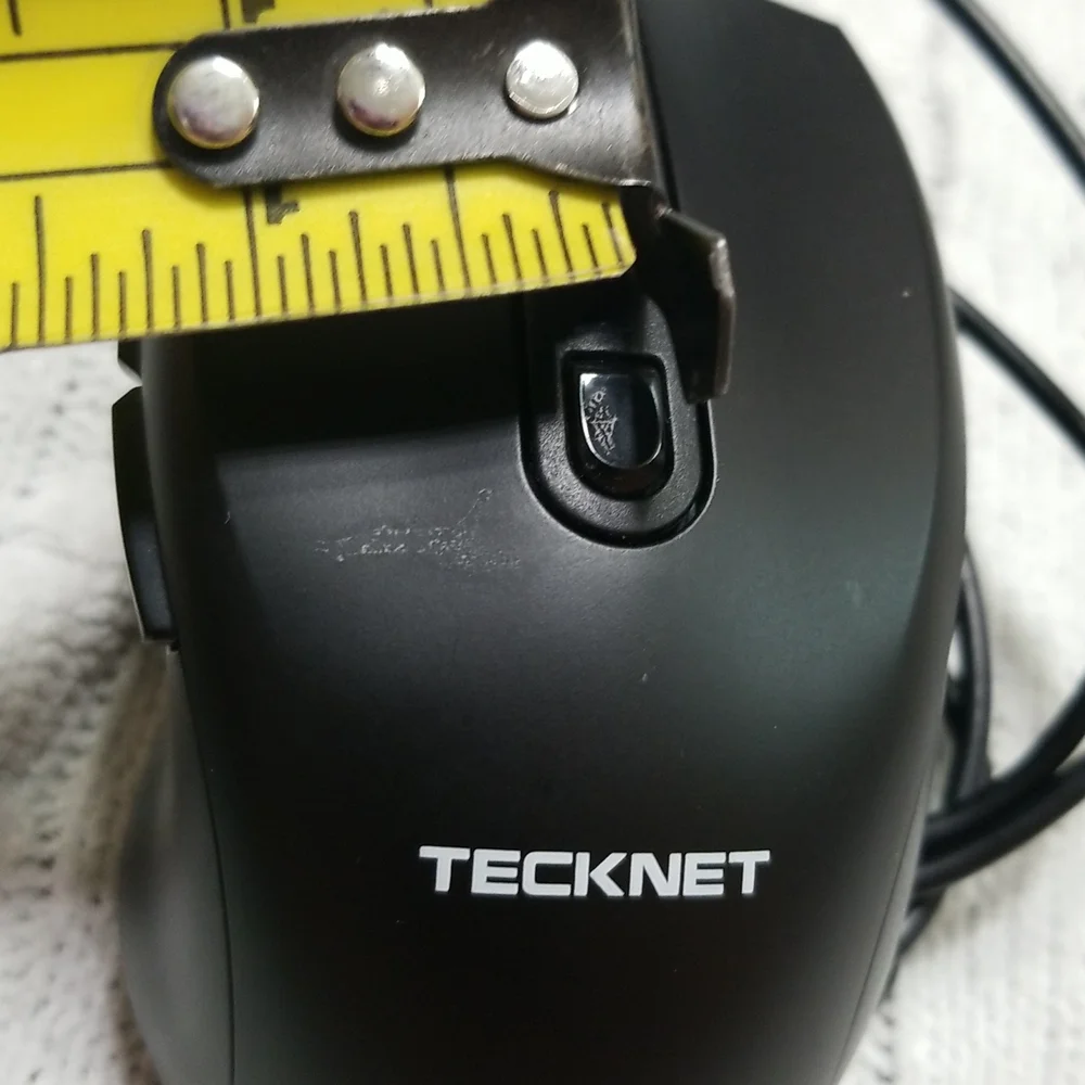 🌴Tecknet Black Wired Mouse